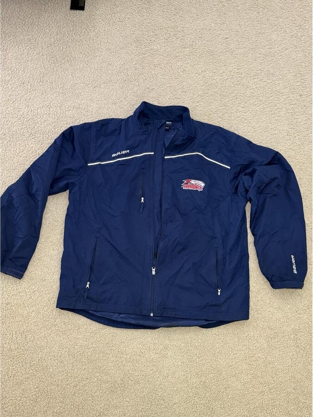 Chicago Hawks Bauer Team Jacket XXL 2017-2019
